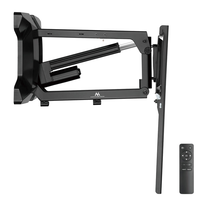 Support électrique pour TV au-dessus de la cheminée Maclean, max VESA 600x400, télécommande wifi, 37"-70", max 35kg, MC-891 +Câble Maclean HDMI 2.1a, 3m, 8K HDR, MCTV-442