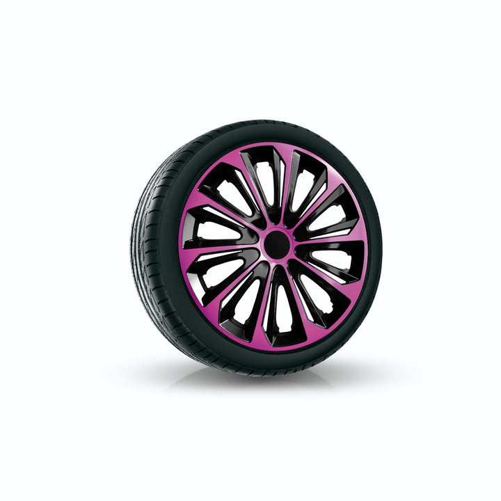 Enjoliveur universel 14'' NRM Strong Duo rose/noir 1 pièce