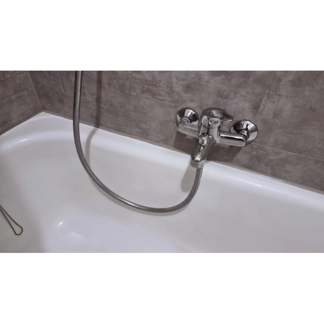 Fliesana carreaux de sol et de mur autocollants, lot de 3, imperméables, motif béton gris clair