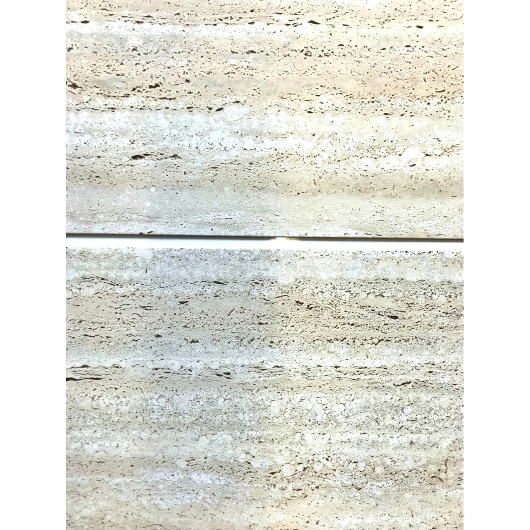 Fliesana carreaux de sol et de mur autocollants, lot de 3, imperméables, design pierre naturelle