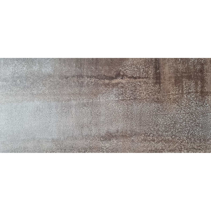 Fliesana carreaux de sol et de mur autocollants, lot de 3, imperméables, design en pierre naturelle, couleur rouille