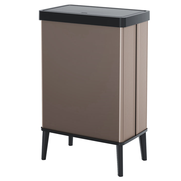 Poubelle Curver, ségrégation, pieds, rose, capacité 54l, Verto