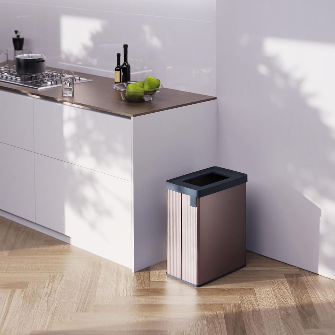 Poubelle Curver, ségrégation, rose, capacité 54l, Verto