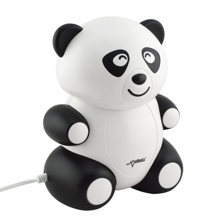 Inhalateur bébé Promedix PR-812 panda, nébuliseur, masque, set de filtres + thermomètre médical infrarouge sans contact Promedix PR-960