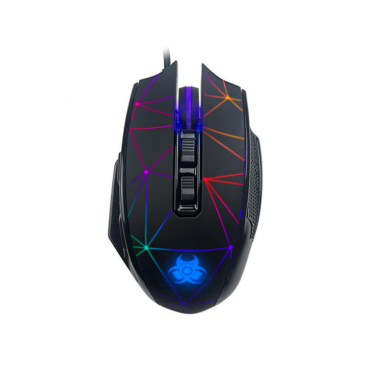 Souris de jeu Tracer, rétroéclairée RVB, 7200 DPI, Espace