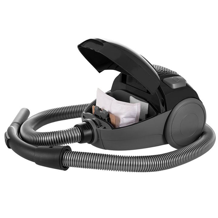 Lafe aspirateur avec sac, triple système de filtration, 800W, noir, Compact S
