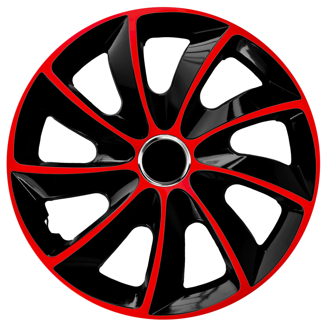 NRM Stig Extra 15'' enjoliveur universel noir/rouge1 pièce