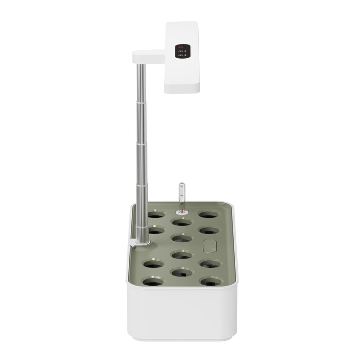 GreenBlue Système intelligent de culture de plantes d'intérieur, pot SMART, capacité 4L, pour 12 plantes, LED à spectre complet, GB133