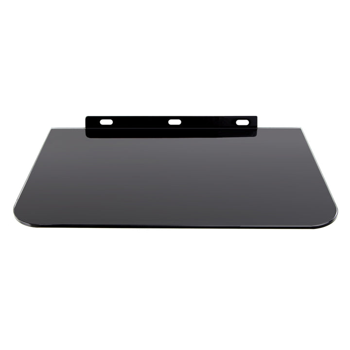 Tablette Maclean pour DVD, max. 10kg, verre, MC-738, 2 pièces