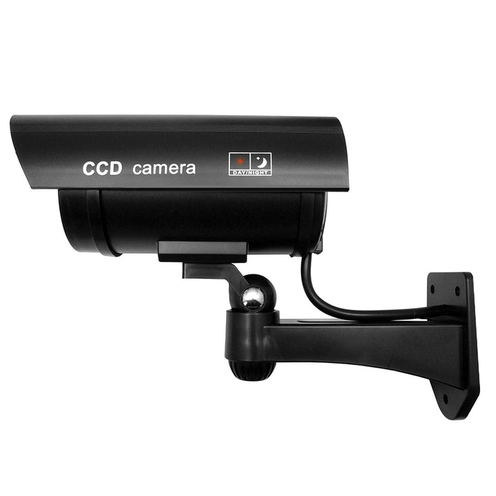 Caméra factice avec LED clignotante IR1100 B IR extérieur, noir, 2 pièces