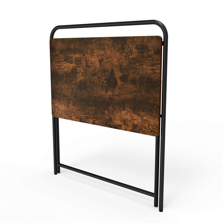 Bureau multifonctionnel Maclean pour ordinateur portable, noir, plateau 50x80cm, 50kg max, MC-127 B