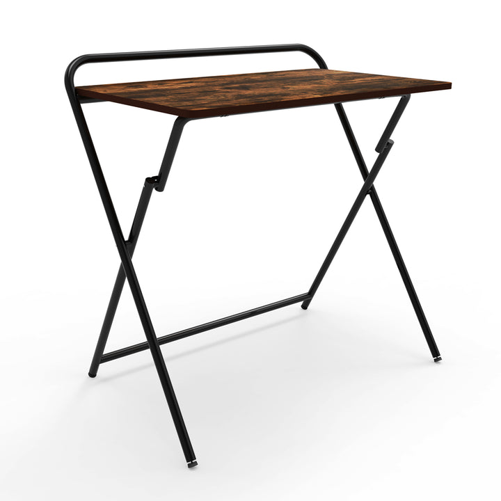 Bureau multifonctionnel Maclean pour ordinateur portable, noir, plateau 50x80cm, 50kg max, MC-127 B