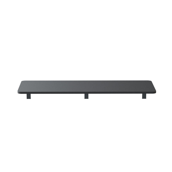 Tablette/plateau pliant Maclean, noir, 100x40 cm, max 50 kg, MC-128 B