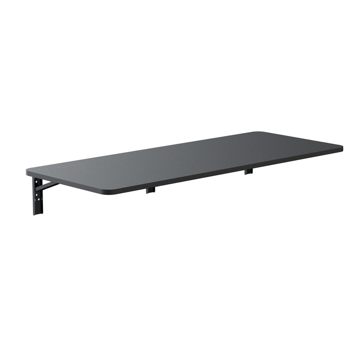 Tablette/plateau pliant Maclean, noir, 100x40 cm, max 50 kg, MC-128 B