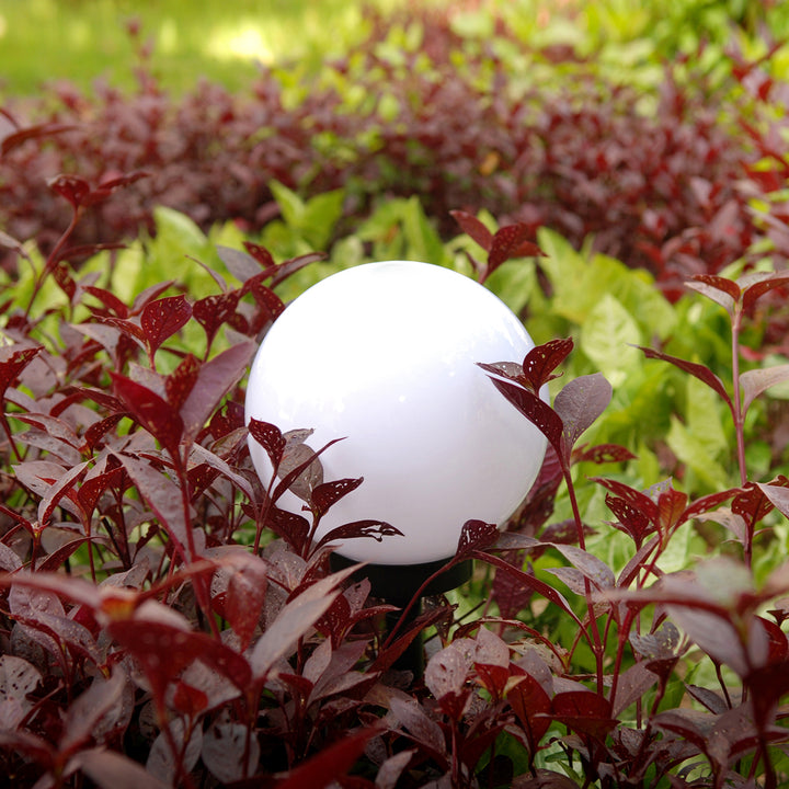 Lampe solaire GreenBlue, autoportante, jardin, sphère 30x30x63 cm, GB168, 4 teintes