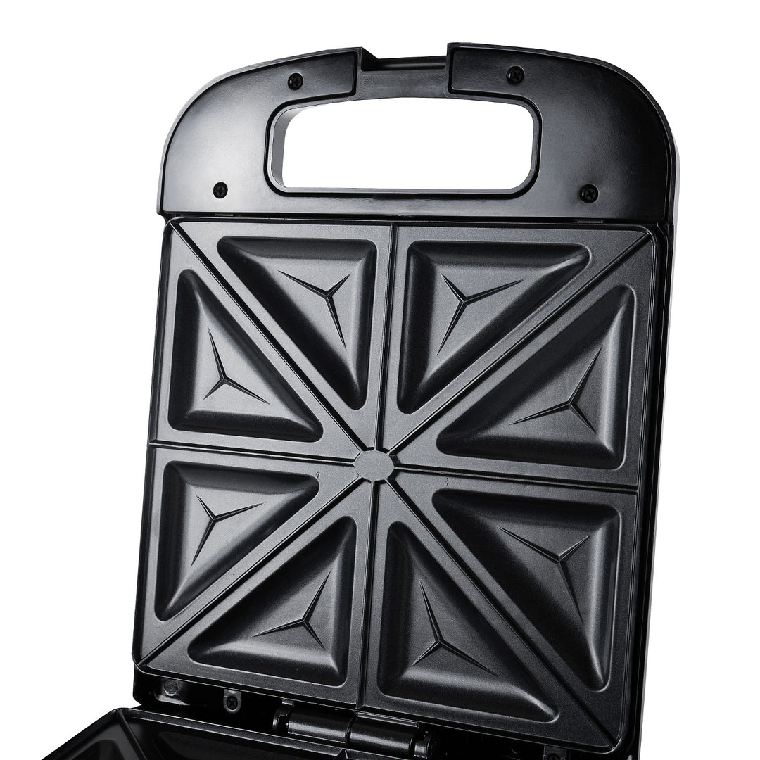 Adler AD 3055 noir 2000 Watt sandwich maker pour 4 sandwiches