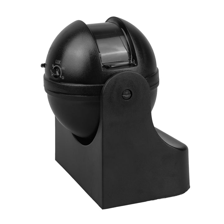 Détecteur de mouvement PIR Maclean, infrarouge, IP44, noir avec cache noir, portée 12 m, charge max. 300/1200 W, MCE358 B/B