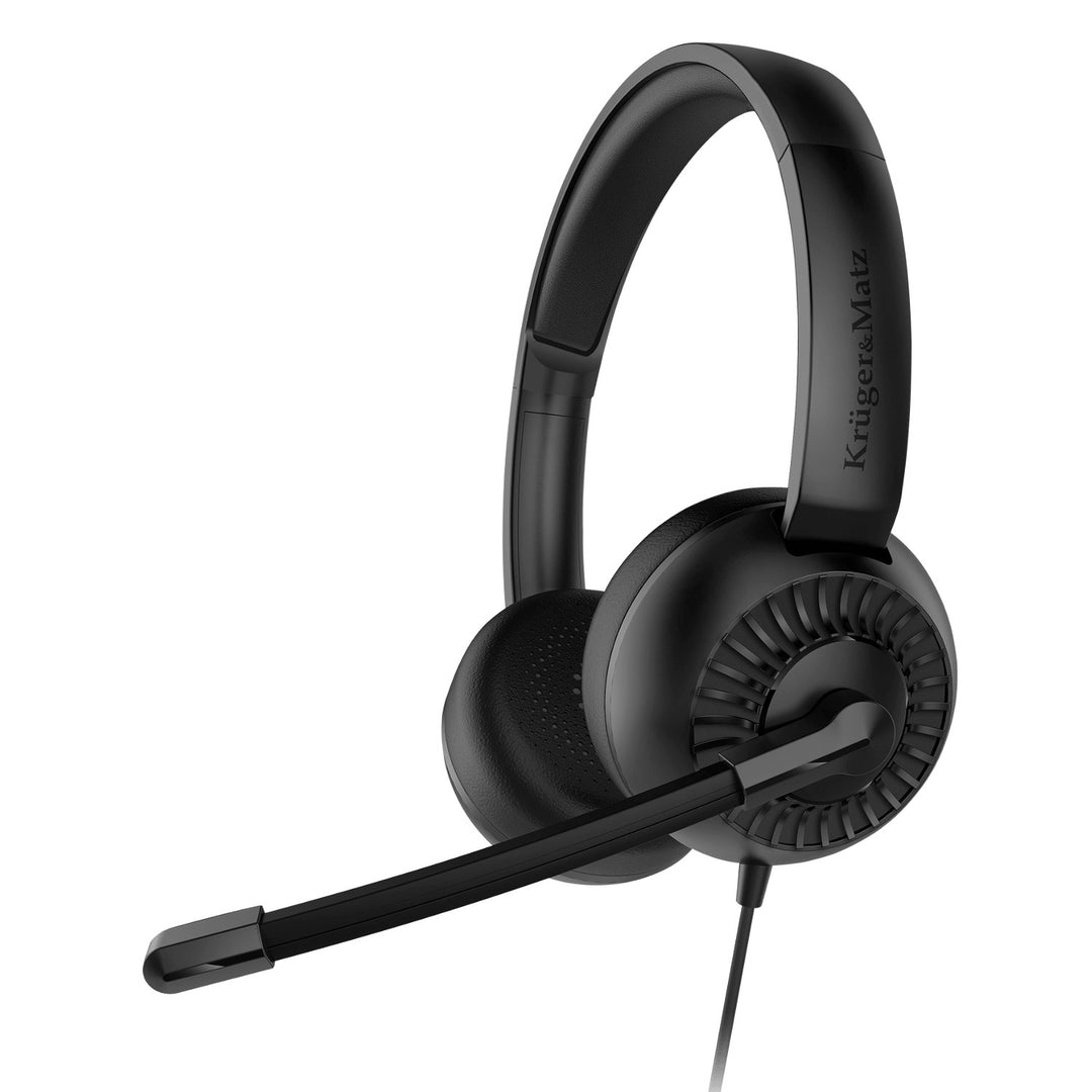 Casque avec micro pour ordinateur (prise jack 3,5 mm) Kruger&Matz P3