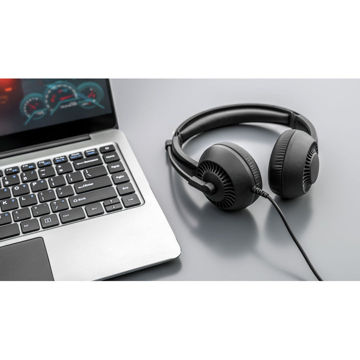 Casque avec micro pour ordinateur (prise jack 3,5 mm) Kruger&Matz P3