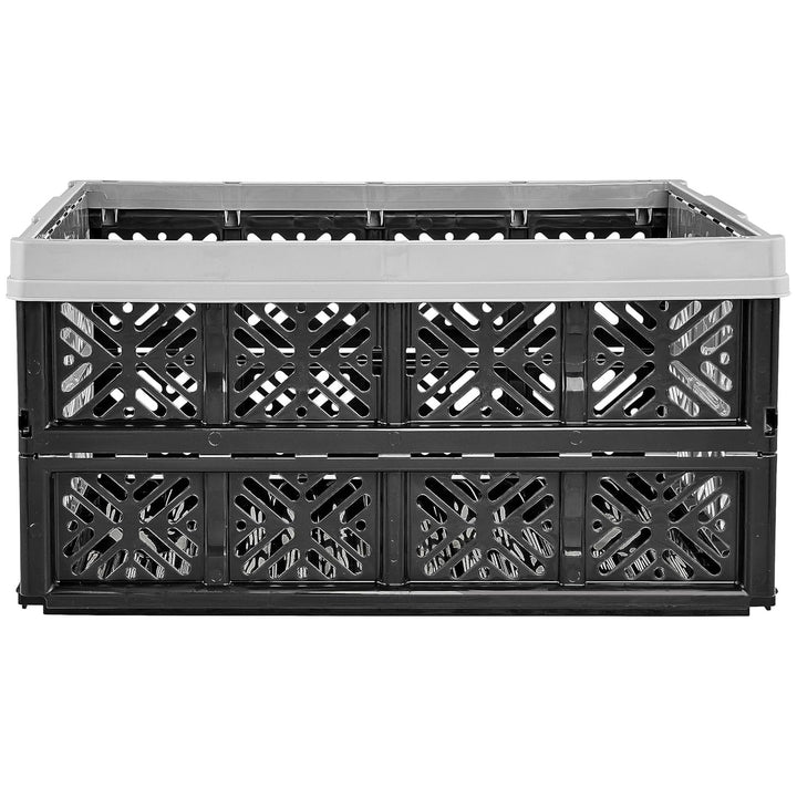Panier pliant en plastique Keeeper, 32L, gris-noir