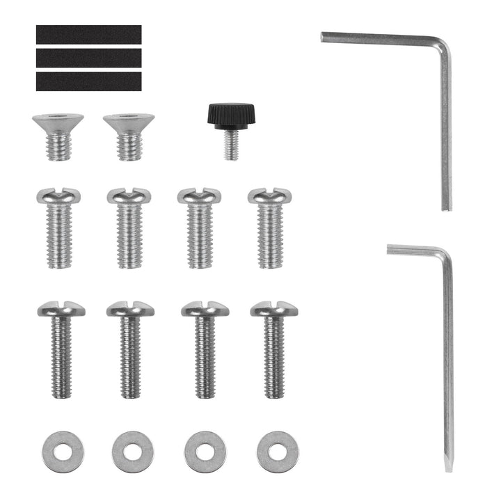 Support de moniteur Maclean, ressort à gaz, 17"-32", 2-10kg, noir, MC-133