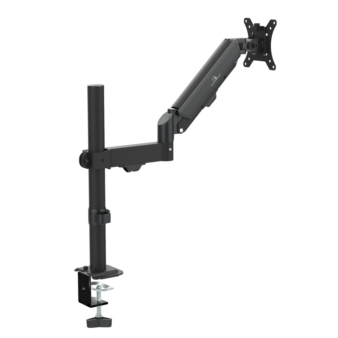 Support de moniteur Maclean, ressort à gaz, 17"-32", 2-10kg, noir, MC-135