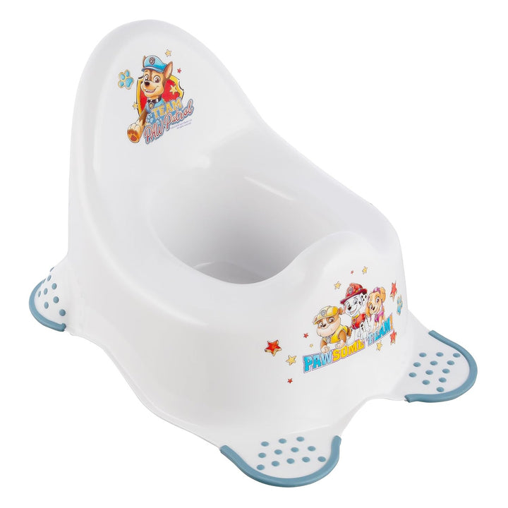 Housse de siège de toilette antidérapante Psi Patrol - Paw Patrol+ Plate-forme antidérapante Psi Patrol, Max 120kg, deux étages+ Pot antidérapant Psi Patrol, Max 15kg