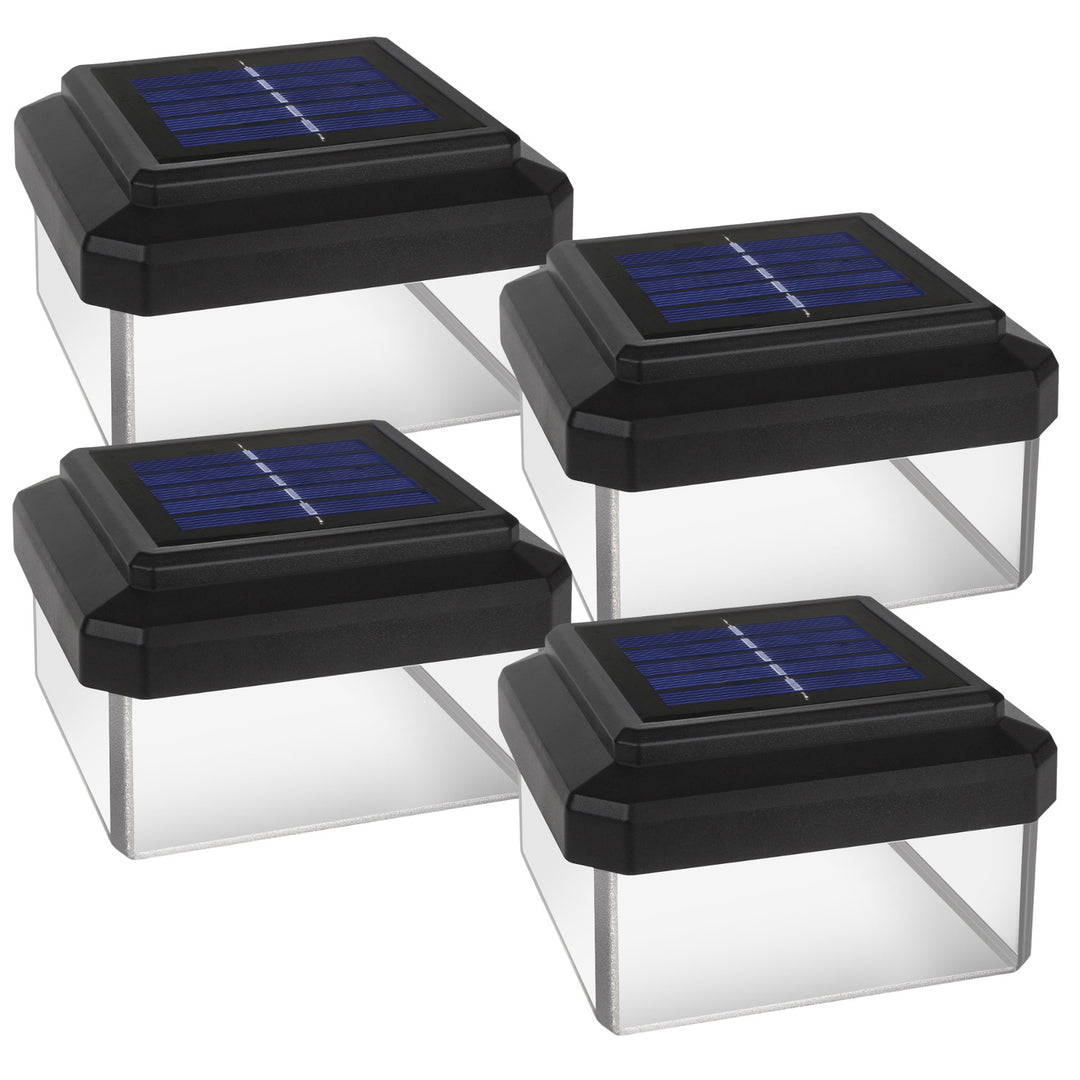 Lampe solaire à LED GreenBlue, 60x60mm, enveloppe, GB126, 4 pièces