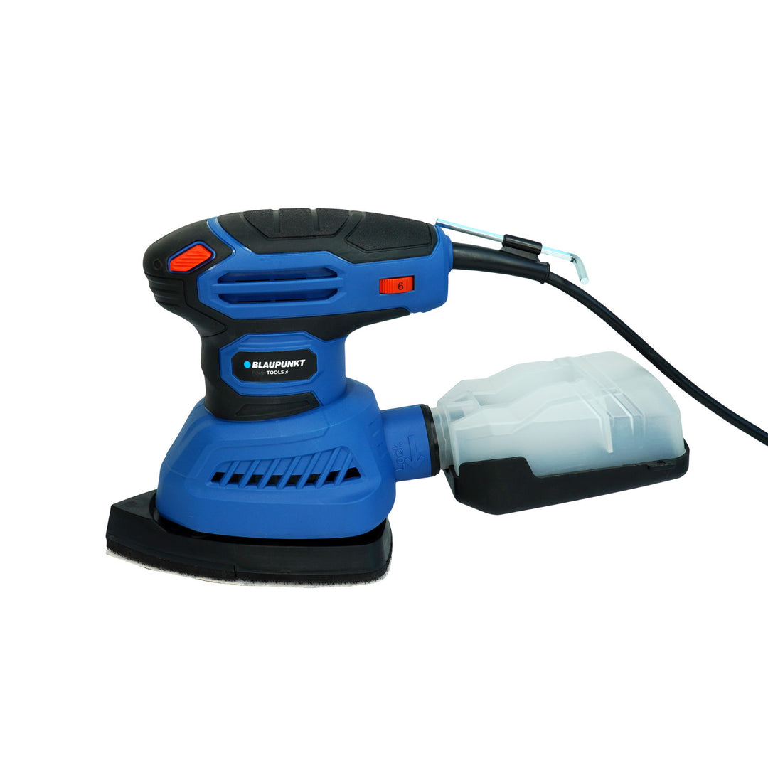 Ponceuse Blaupunkt, 300 W, semelles interchangeables, diamètre d'oscillation 1,8 mm, OS6010