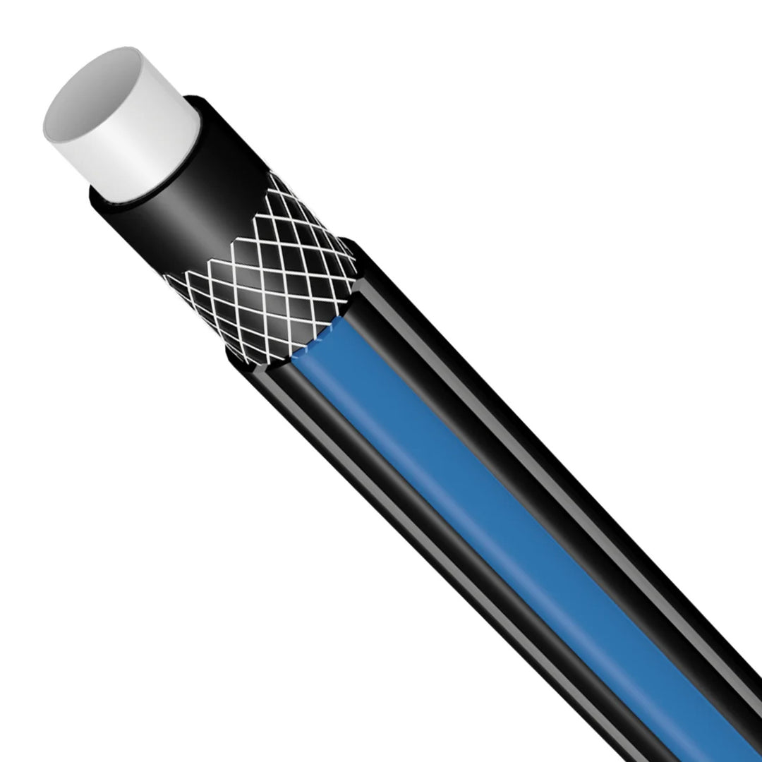 Vartco garden set, 1/2'' 20m hose, stop and go quick coupling, tap connection, sprinkler, wall bracket, Home Set