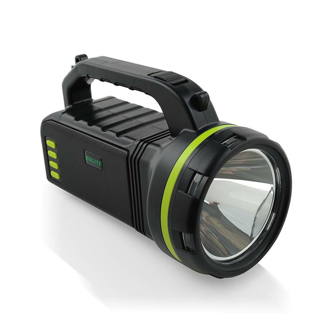 Torche solaire multifonctionnelle Verna, 6en1, powerbank, panneau solaire, lampe, lumières LED, haut-parleur+radio, Tur000008