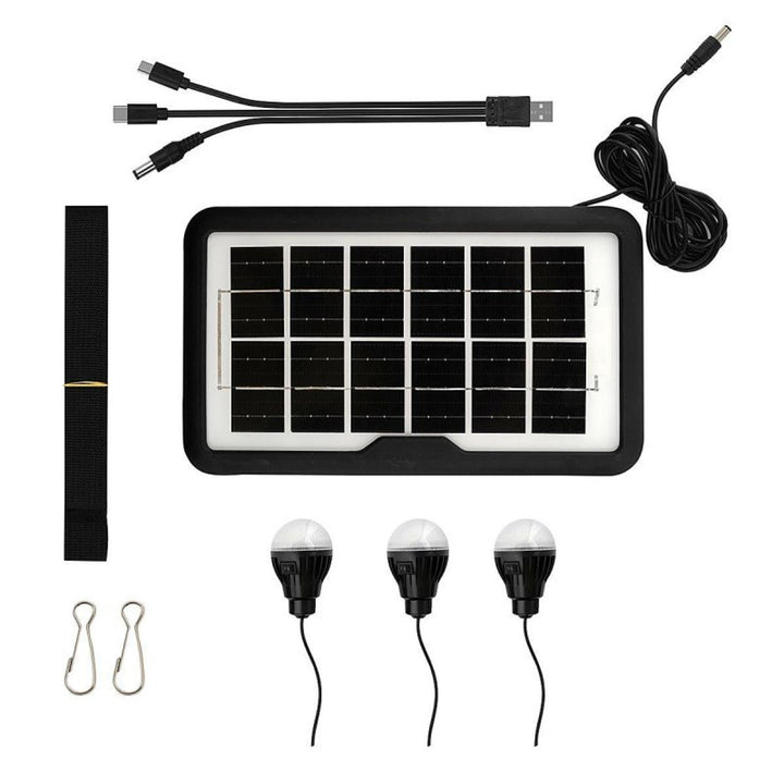 Torche solaire multifonctionnelle Verna, 6en1, powerbank, panneau solaire, lampe, lumières LED, haut-parleur+radio, Tur000008