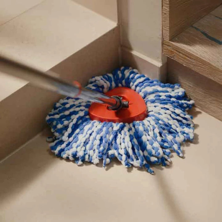 Vileda H2prO mop insert, microfibre, lavable, tête triangulaire, 178330