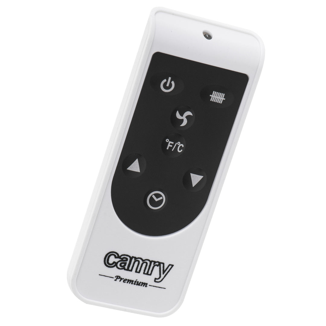 Convecteur Camry, puissance 2000W, écran LCD, télécommande, minuterie, thermostat, CR 7739