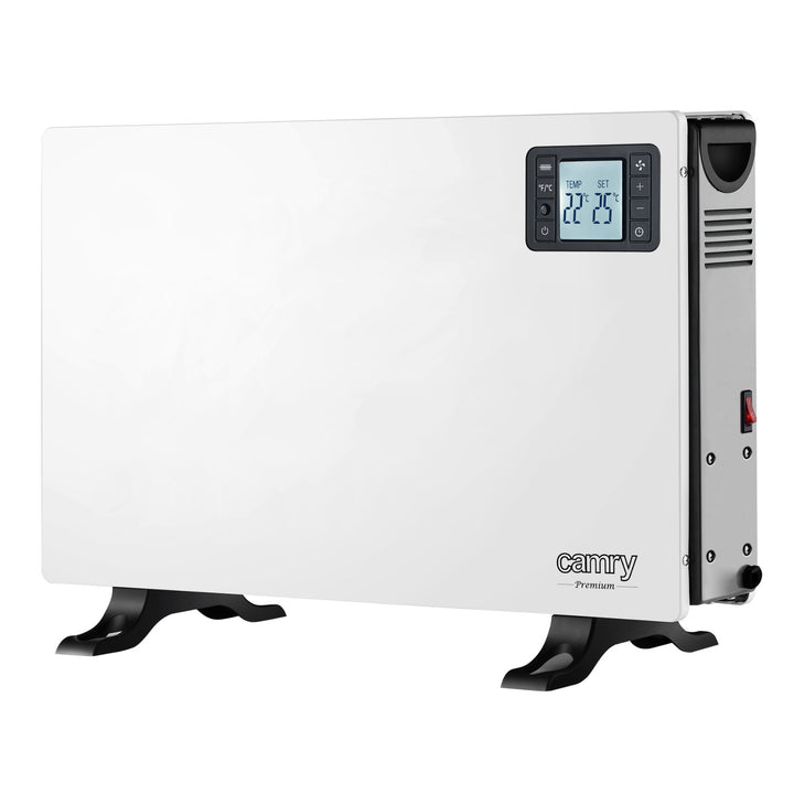 Convecteur Camry, puissance 2000W, écran LCD, télécommande, minuterie, thermostat, CR 7739