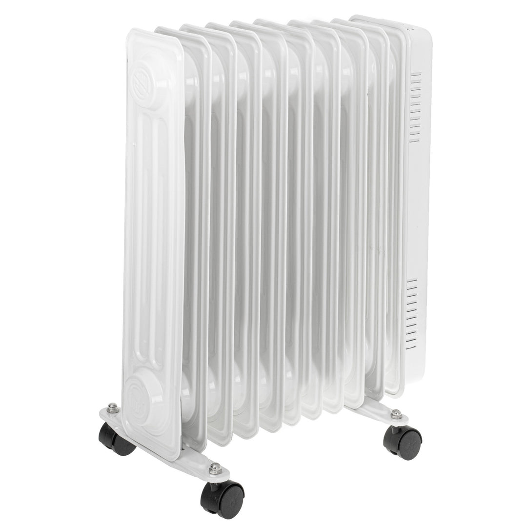 Chauffage à l'huile Adler, 9 ailettes, puissance 2000W, 3 niveaux de chauffe, blanc, AD 7816
