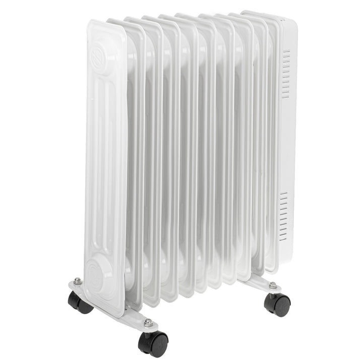 Chauffage à l'huile Adler, 9 ailettes, puissance 2000W, 3 niveaux de chauffe, blanc, AD 7816