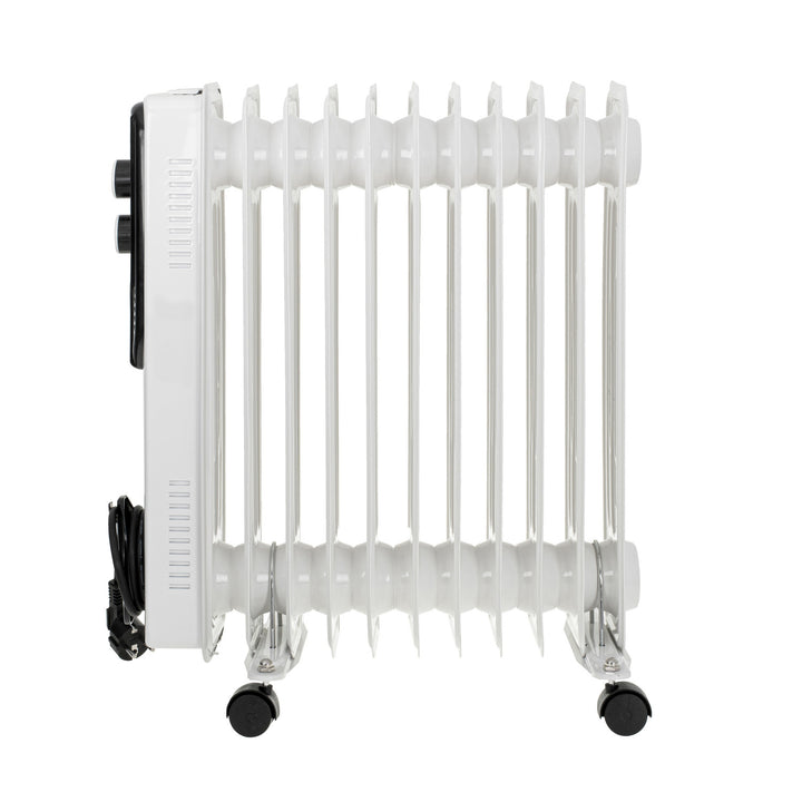 Chauffage à l'huile Adler, 11 ailettes, puissance 2500W, 3 niveaux de chauffage, blanc, AD 7817