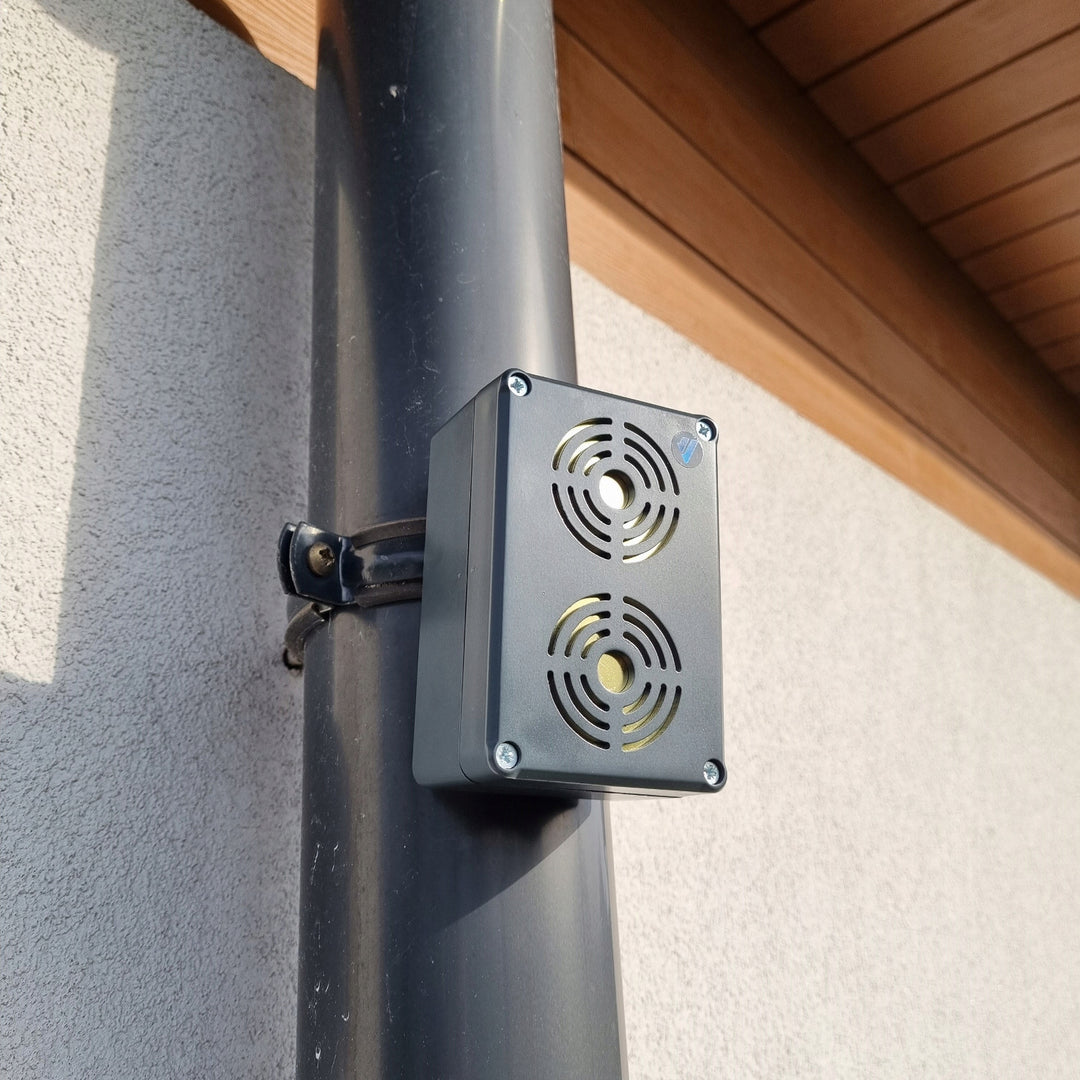 Répulsif à rongeurs Viano pour martres, rats et souris, alimenté par piles, IP65, portée jusqu'à 200 m, OB-02