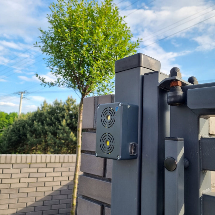 Répulsif à rongeurs Viano pour martres, rats et souris, alimenté par piles, IP65, portée jusqu'à 200 m, OB-02