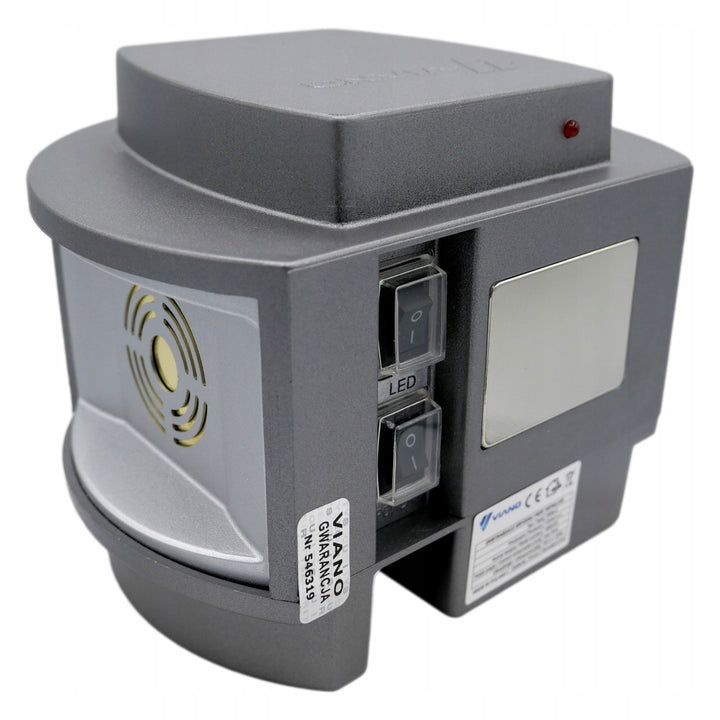 Dissuasion sans fil contre les rongeurs martres souris Viano, IP44, batterie rechargeable Li-ion 4Ah, mode LED, Trio