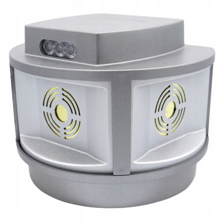 Dissuasion sans fil contre les rongeurs martres souris Viano, IP44, batterie rechargeable Li-ion 4Ah, mode LED, Trio