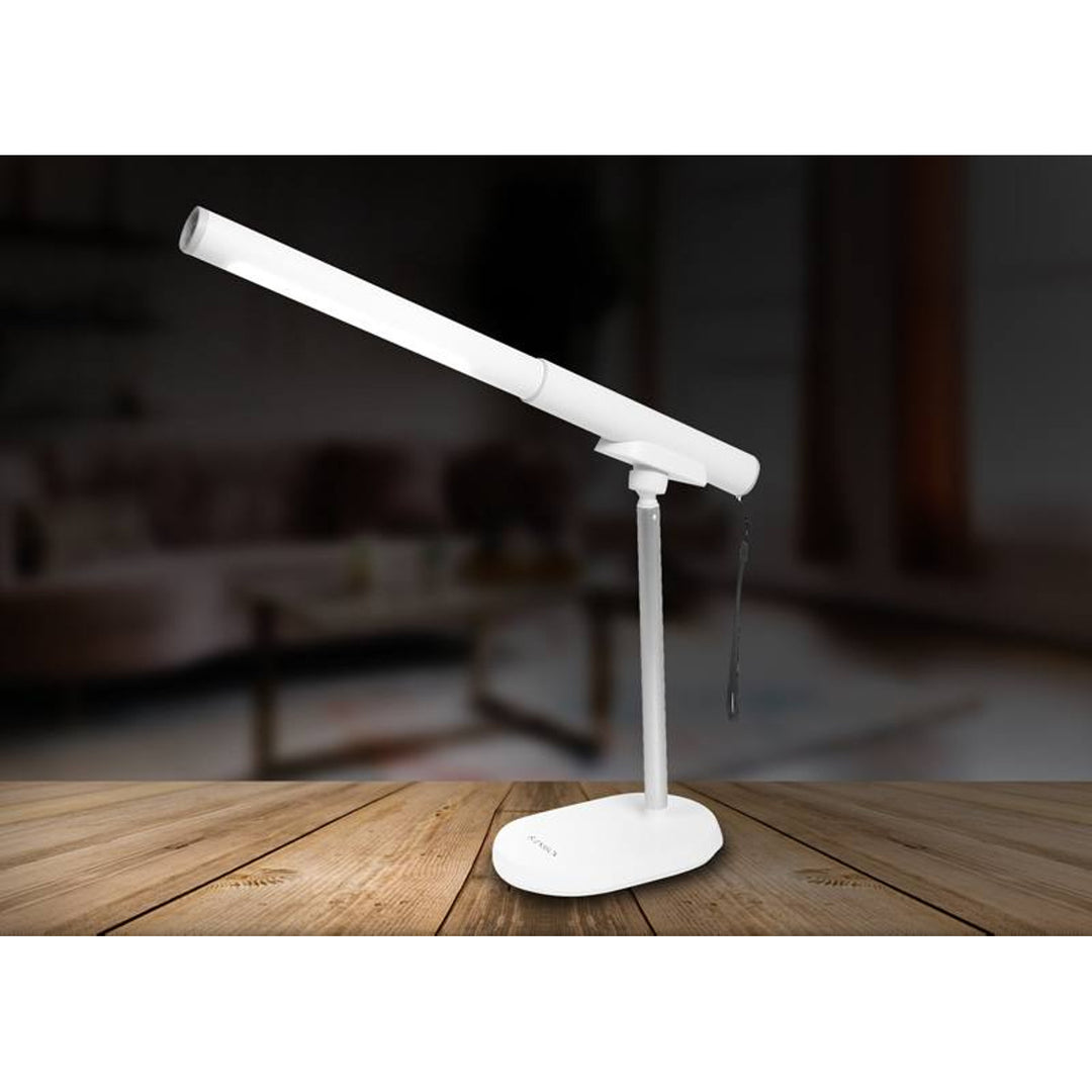 Lampe de bureau / torche Svensson, 2-en-1, puissance 8W, charge USB-C, contrôle de la luminosité, LXBL1021B.