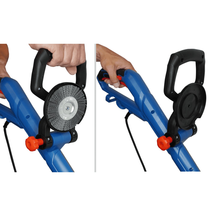 Nettoyeur de joints et de pavés Blaupunkt, puissance 450W, brosse en acier et en nylon, vitesse 1800 tr/min, WS4010