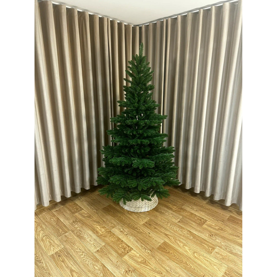 Sapin de Noël artificiel, sapin de Norvège, en film PVC, hauteur 220 cm
