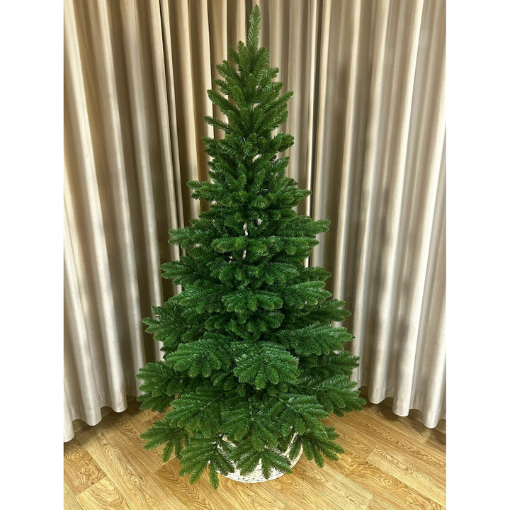 Sapin de Noël artificiel, sapin de Norvège, en film PVC, hauteur 220 cm