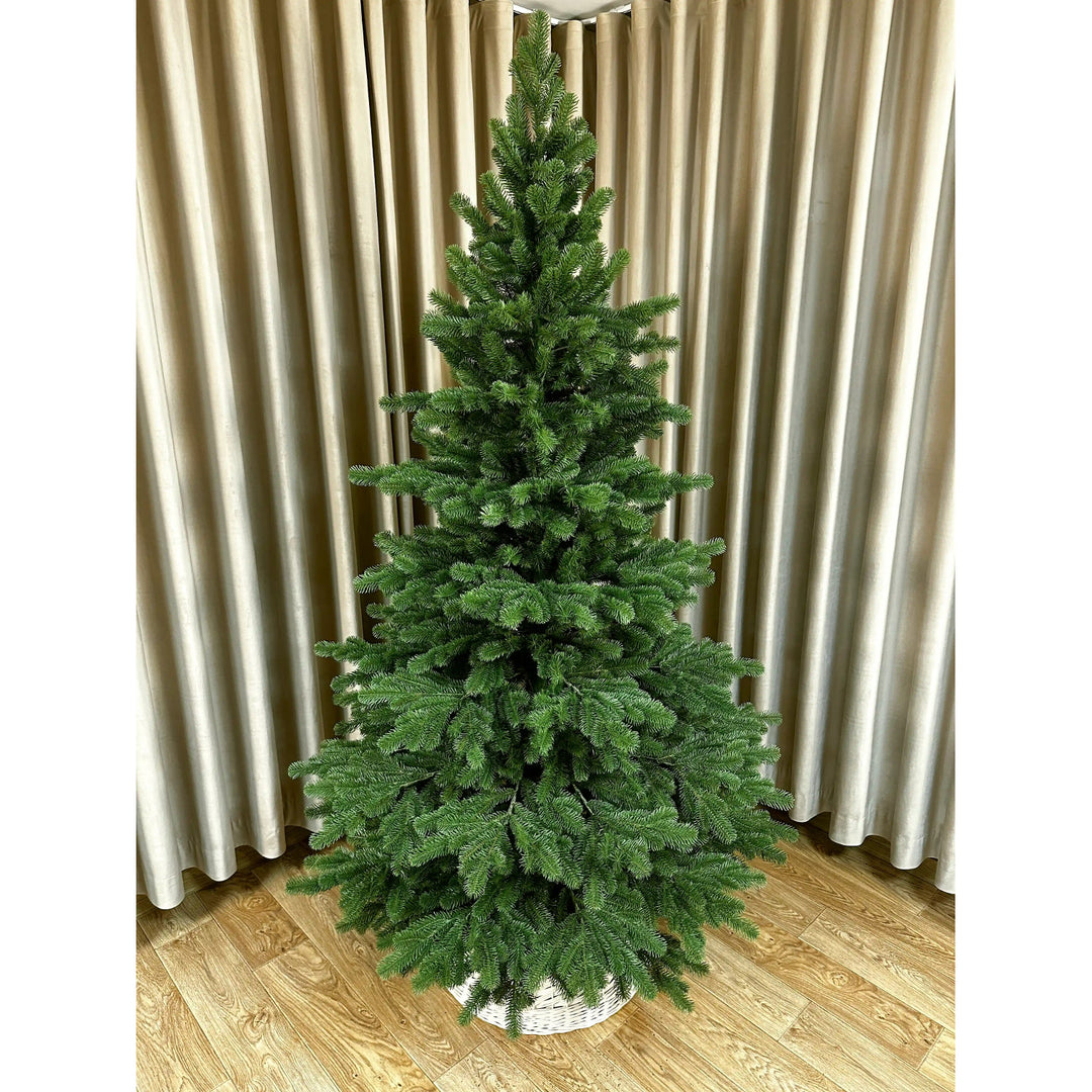 Sapin de Noël artificiel, sapin naturel, 100% PE, hauteur 230 cm