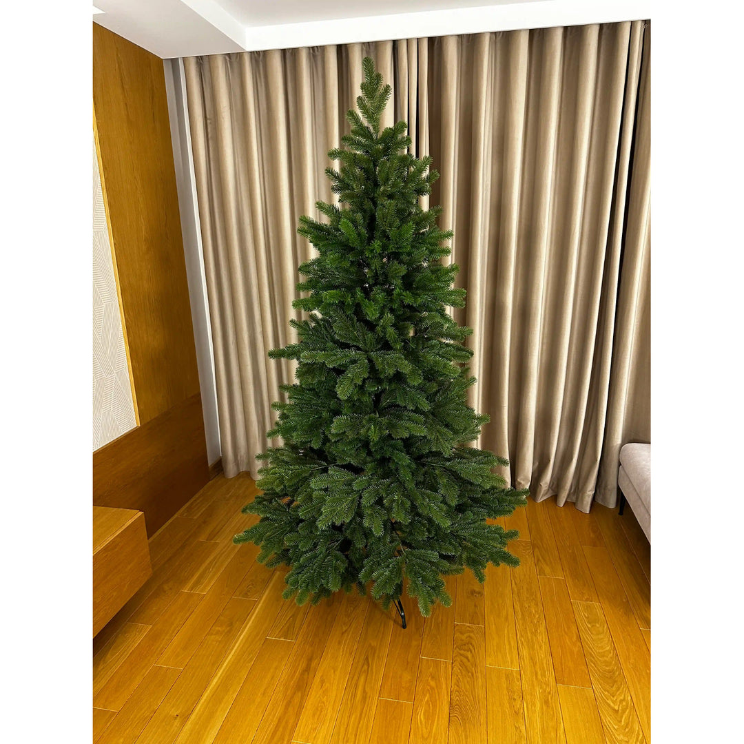 Sapin de Noël artificiel, sapin naturel, 100% PE, hauteur 200 cm