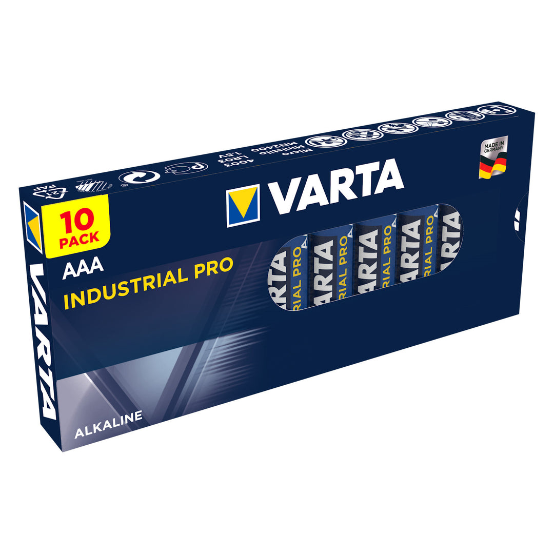 Organisateur de batterie GreenBlue Varta Box GB189 + 10x baterie AA i 10x baterie AAA Varta Industrial