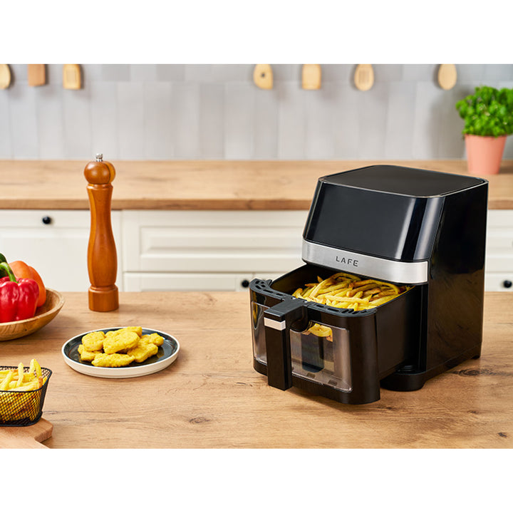 Friteuse sans graisse Lafe, 1500W, 7 programmes, écran LCD, MasterFry